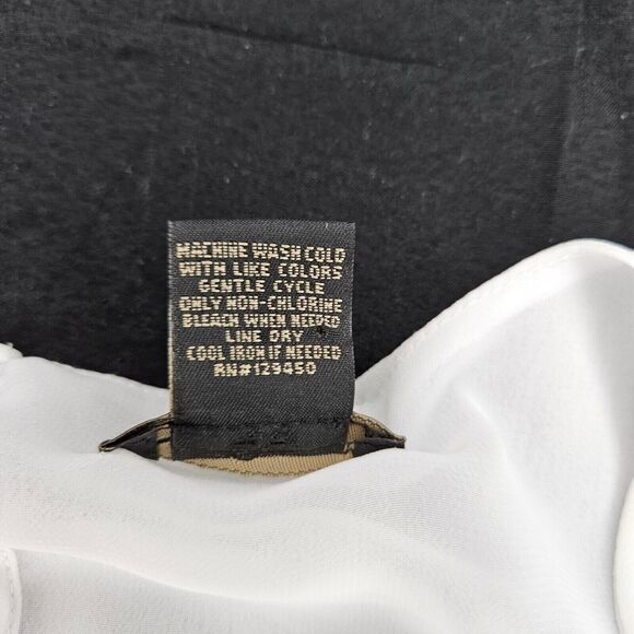 Nue Options Womens Blouse Multi-Color Size Large 100% Polyester Stretch Pullover - Picture 6 of 12